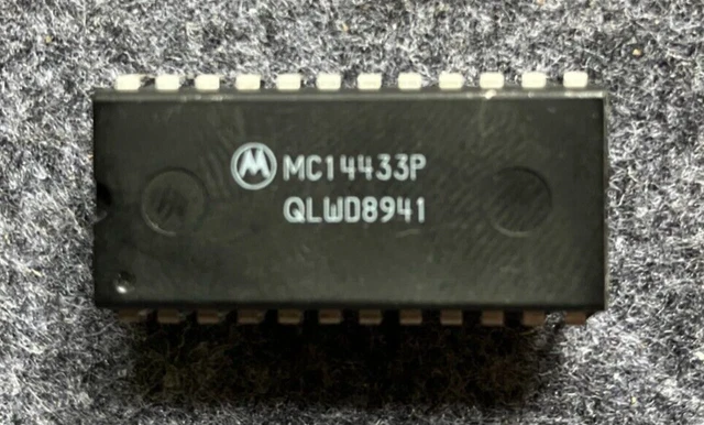 MC14433P Motorola 3,5 digit A/D converter DIP24