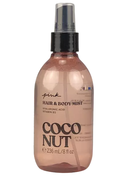 VICTORIAS SECRET PINK HAIR & BODY MIST SPRAY HYALURONIC ACID VITAMIN B5 8.4 oz