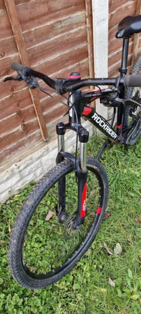 27.5 INCH MOUNTAIN BIKE FULL SUSPENSION ROCKRIDER ST 540 Blue
