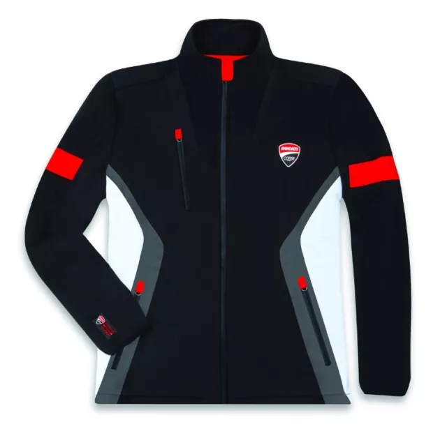 DUCATI CORSE POWER Fleecejacke SweatJacke Sweatshirt Pullover NEU