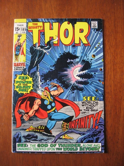 MIGHTY THOR #185 Marvel Comic Book 1971 Nice Mid-Grade