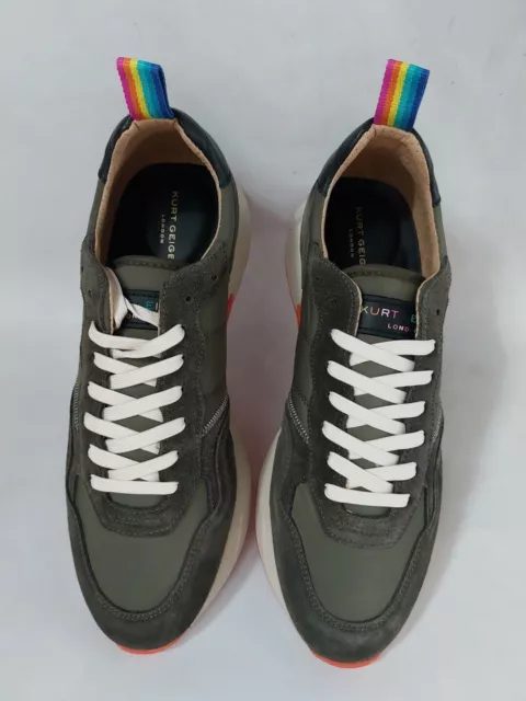 Sneakers da ginnastica da uomo Kurt Geiger Colt pelle scamosciata taglia 43/UK 9