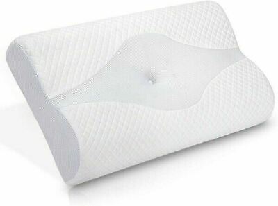 HOMCA Memory Foam Cervical Pillow for Sleeping Neck Pillow for Pain Relief Er...
