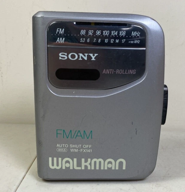 VINTAGE SONY WALKMAN WM-FX141 AM FM Radio Cassette Player Radio Parts ...