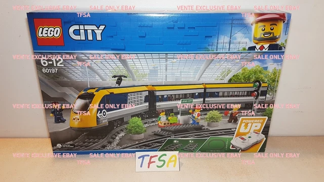 lego train passagers 60197 complet avec notices et boite