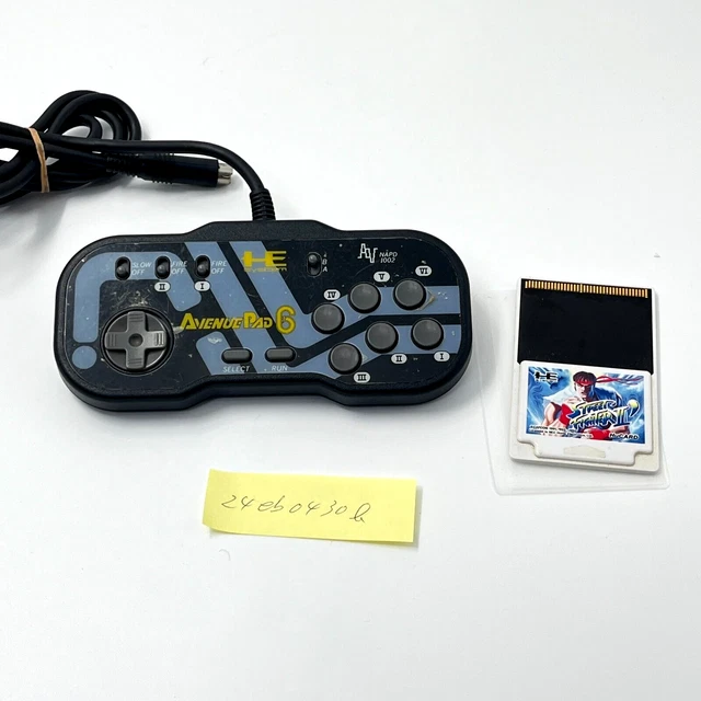 PCエンジン用コントローラー アベニューパッド6 ♪【中古】PC Engine