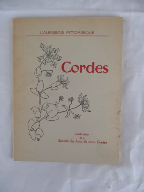 Ancien Petit Livre Revue Regionalisme L'albigeois Pittoresque Cordes Tarn 81