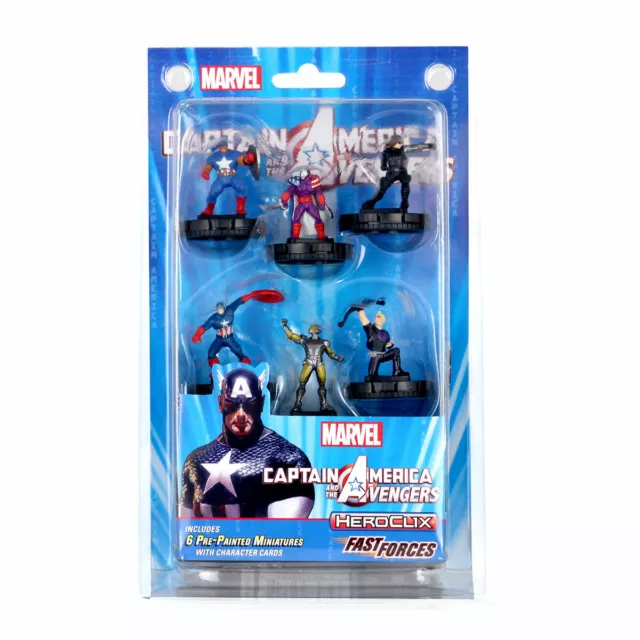 Marvel HeroClix: Captain America and the Avengers Fast Forces SEALED