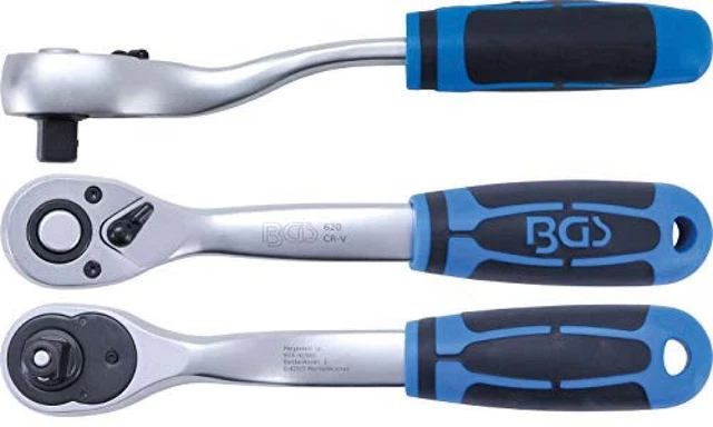 (TG. 12,5 mm (1/2")) Carraca reversible | dentado fino | 12,5 mm (1/2") - NUOVO