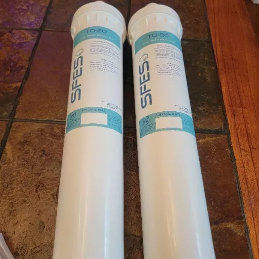 Lot of 2 SFES Model TOS-20 White Replacement SODA/JUICE Filter New