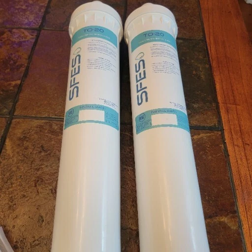 Lot of 2 SFES Model TOS-20 White Replacement SODA/JUICE Filter New
