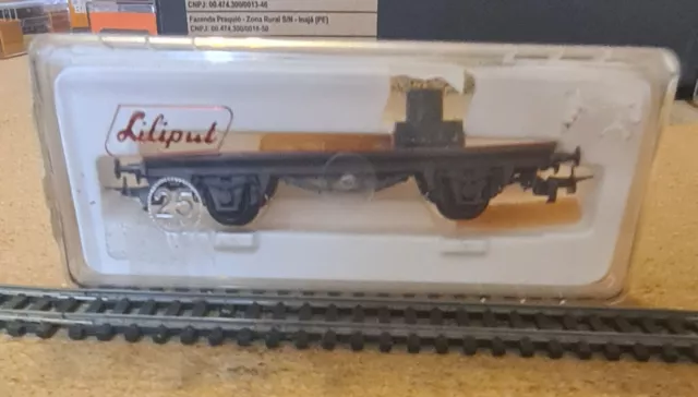 Liliput Norm-Rader flat wagon HO gauge. 20300. Lightly used in box.