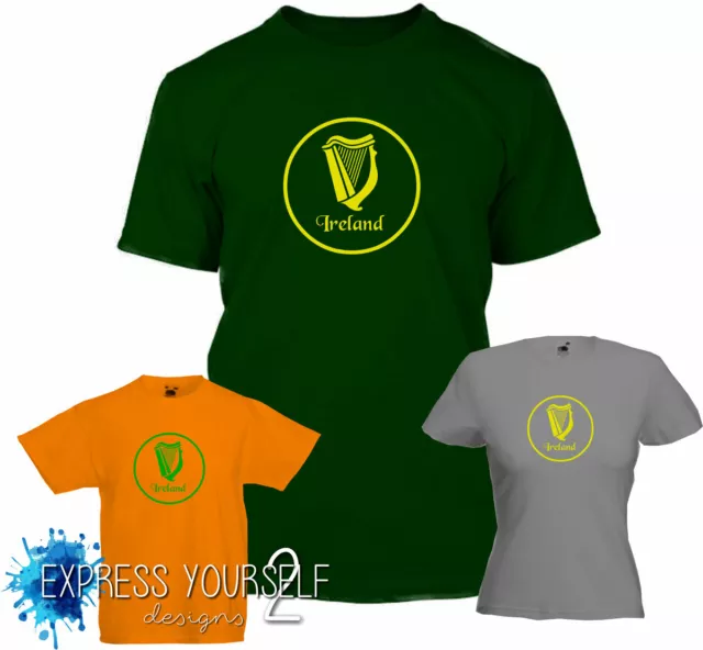 Ireland T-Shirt - T Shirt, St. Patricks , Irish, Eire , Paddy