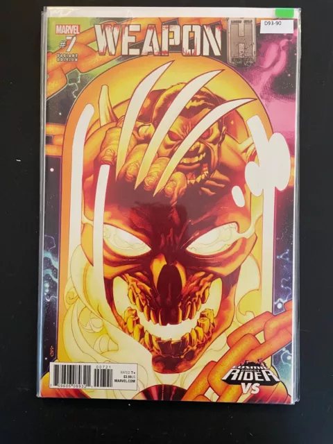 Weapon H 7 Variant High Grade 9.8 Marvel Comic Book D93-90