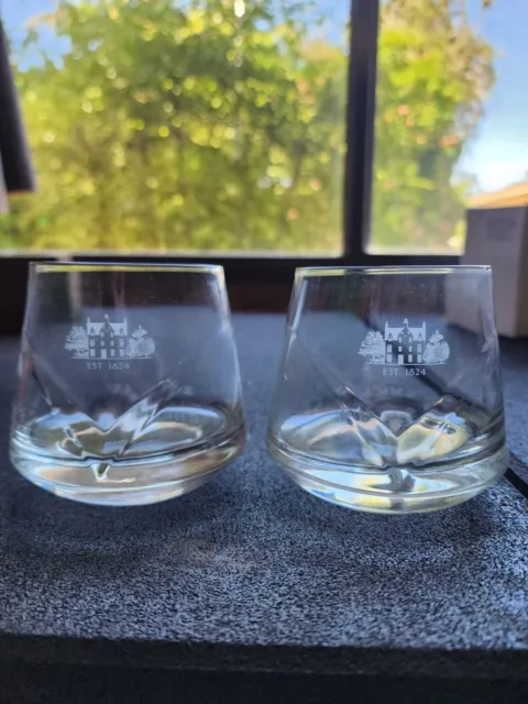 Macallan Tumblers Whisky Glasses Boxed (Pair)