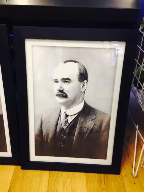 James Connolly Framed Portrait Picture - Irish Republican Rebel Rising 1916