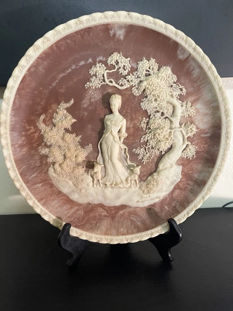 The Romantic Poets "She walks in Beauty" Byron Collectible-Ltd 1977 Plate 06670