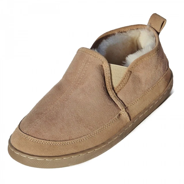 PANTOFOLE IN PELLE Di Agnello Emil Scarpe Uomo Merino Pelliccia Vera Pelle EUR 49,50 - IT - Foto 6