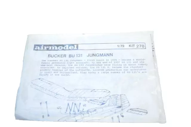 Airmodel Bucker Bu 131 Jungmann   1/72