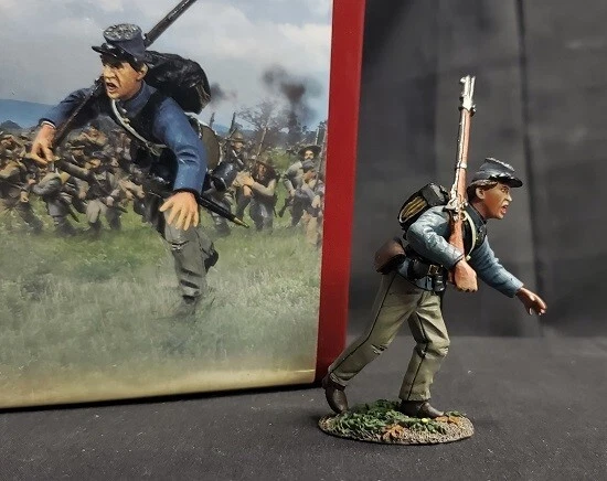 W.Britain 31365 American Civil War Texas Brigade Charging - Britains W.Britain 31365 American Civil War Texas Brigade Charging - Britains
