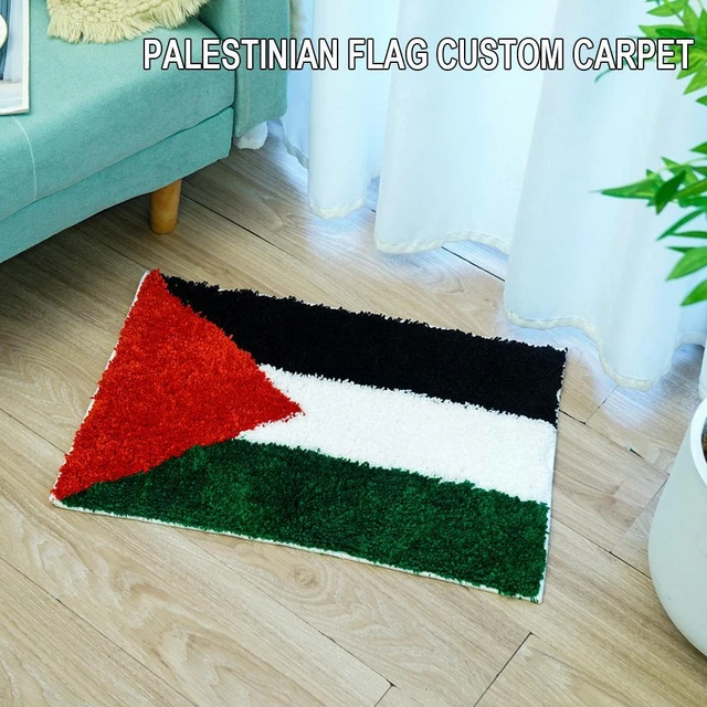 40*60cm Palestine Carpet Large Palestinian Middle East Free Gaza Support UK New