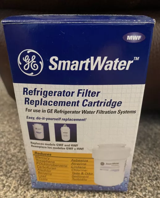 SmartWater GE & Hotpoint MWF Regrigerator Filter Replacement Cartridge