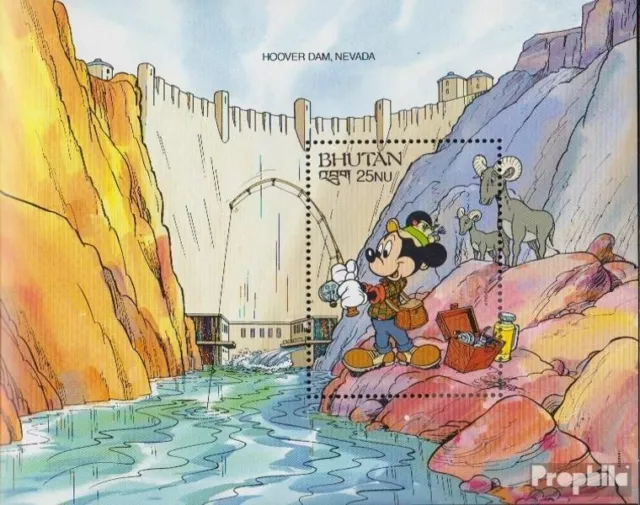 Bhutan Block310 postfrisch 1991 Walt-Disney-Figuren