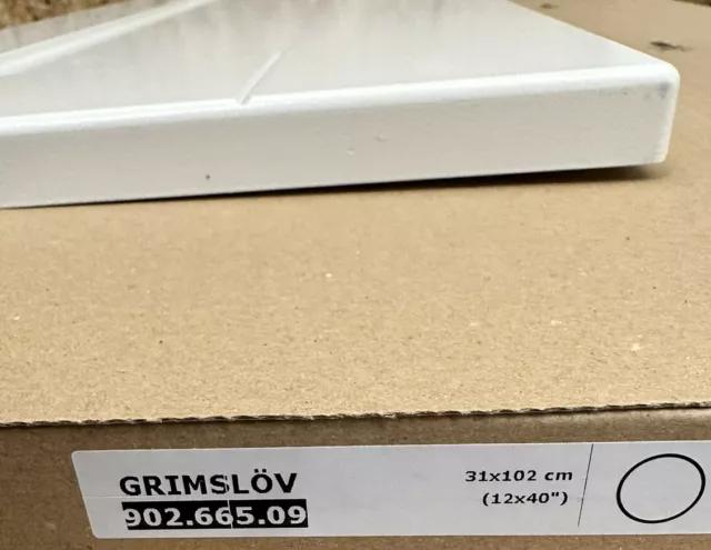IKEA Grimslov Off-White 12x40 Cabinet Door 902.665.09 - Discontinued! (OBO)