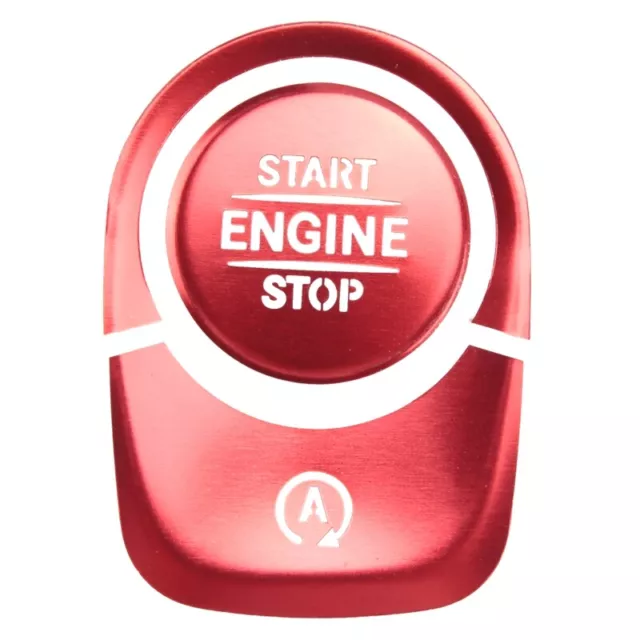 AUTO START STOP Engine Push Switch Buttons Cover Stickers for A6812 $17 ...