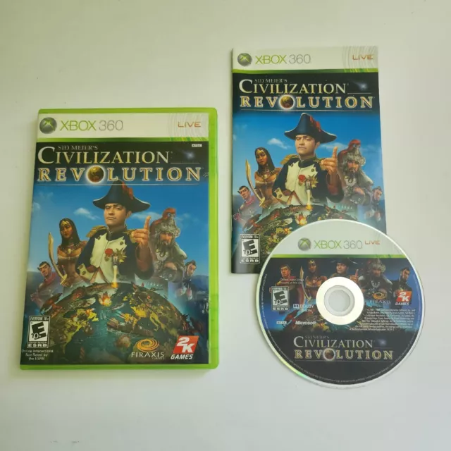 Sid Meier's Civilization Revolution - Xbox 360 - Complete