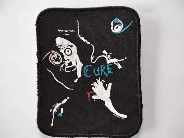 THE CURE Patch Original 80er Vintage Aufnäher 8x10 cm New Wave Rock Pop