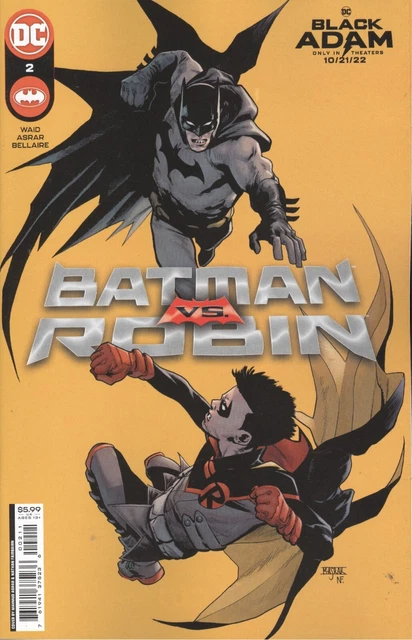 Batman Vs Robin #2 Cover A Mahmud Asrar Vf/Nm Dc Hohc 2022