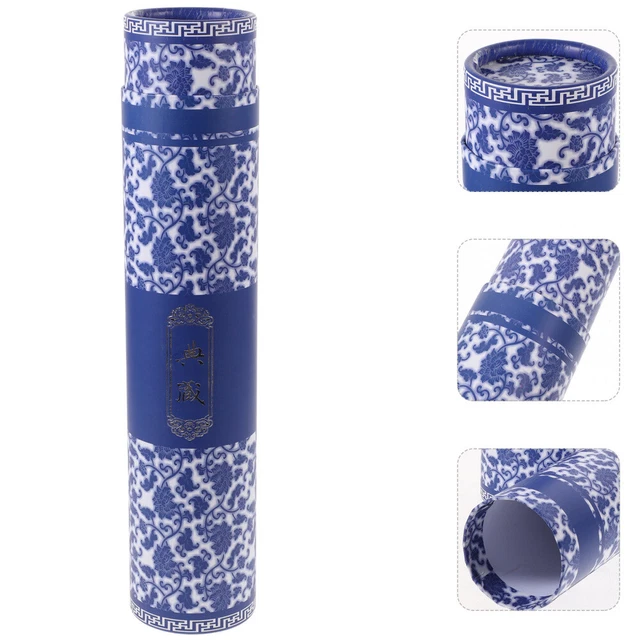 Tubo de póster extraíble de papel especial tubos de almacenamiento Kraft B00ikakoz8