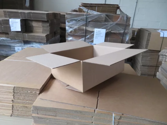 1 X Pallet of Royal Mail Small Parcel Cardboard Boxes 200 Boxes 425x310x160mm