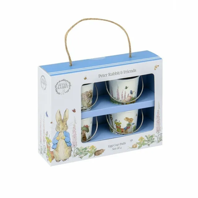 Stow Green Peter Rabbit Classic Egg Cup Pails Set of 4