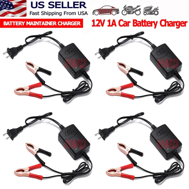 CAR BATTERY CHARGER Maintainer Auto 12V Trickle Motorcycle Truck RV