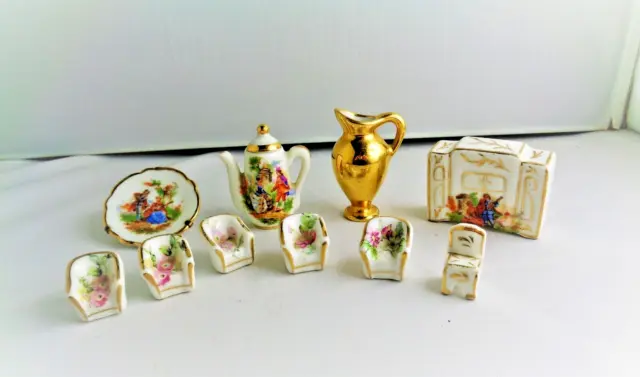 Miniatures Porcelaine De Limoges