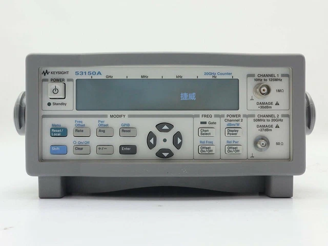 1PZ usato HP 53150A 20GHz Contatore di frequenza microonde