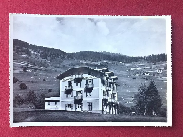 🌈Bella Cart. di ACIDULE DI PEJO FONTE TERME ALBERGO MIRAMONTI TRENTO 1950/1960