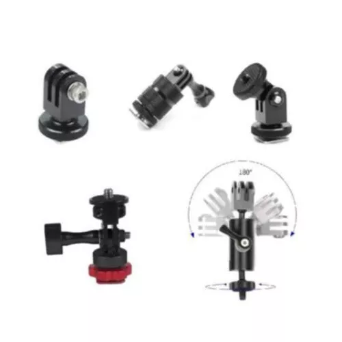 Tripod Adapter Screw to DSLR Camera Hot Cold Shoe Mount Bracket for GoPro 11