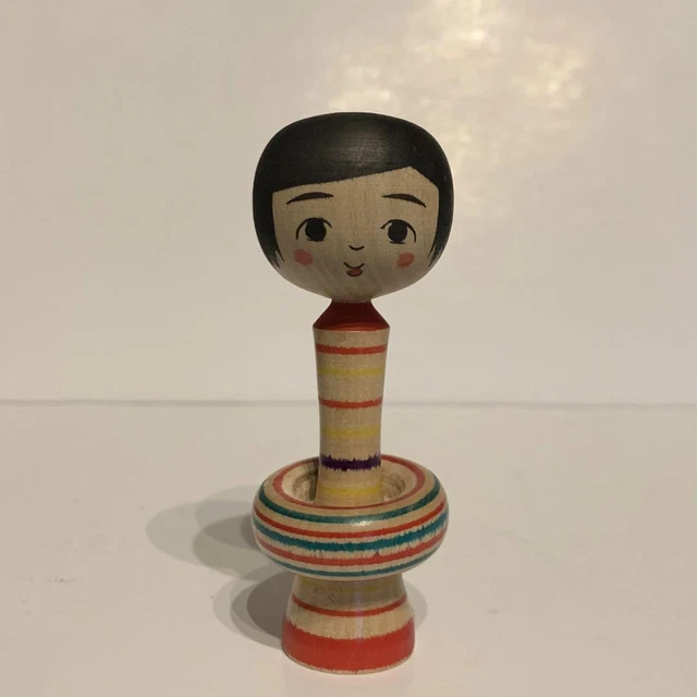 Kokeshi Yushi Yuji Hasegawa Yamiyokokeshi 8cm 3 inch wooden doll