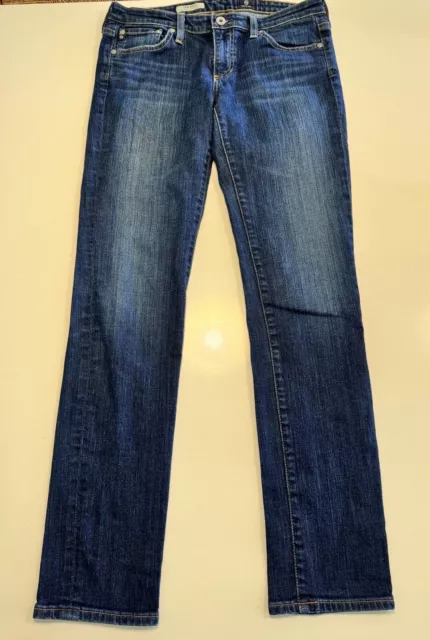 Adriano Goldschmied The Stilt Cigarette Leg Jeans Womens 28R Blue Dark Wash