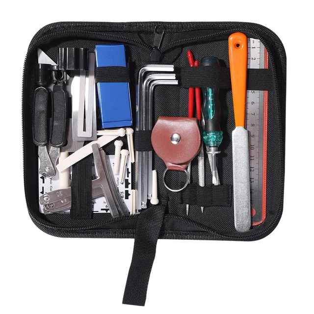 36 in 1 Professional Guitar Repair Tool Kit String Tuning Wrenches Tool 2