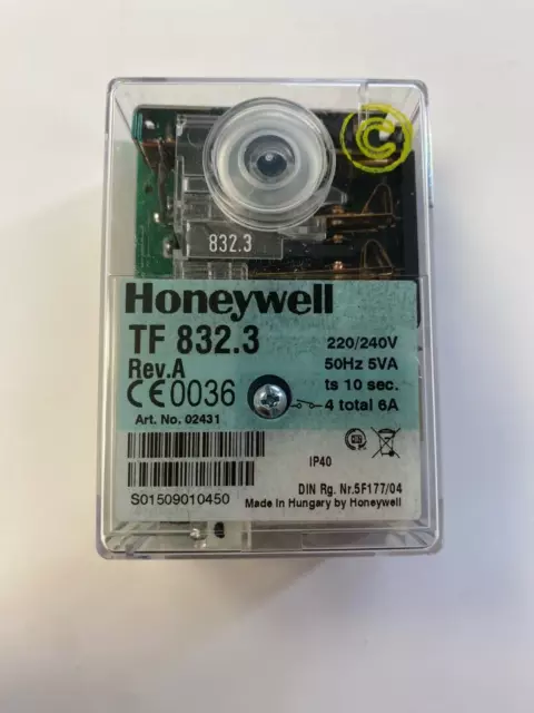 Honeywell TF 832.3 / Satronic Oil Burner Control Box Switch