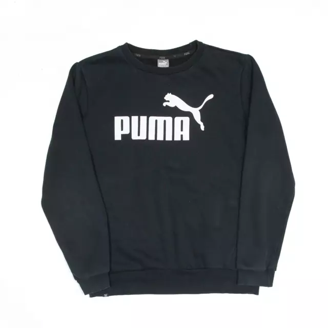 PUMA Felpa Sportiva Ragazze Nera 15-16 Anni