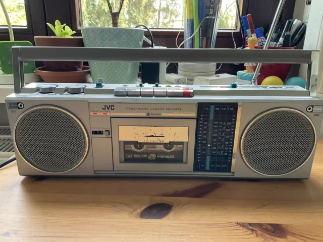 JVC RC S40LB Ghettoblaster Radiorecorder