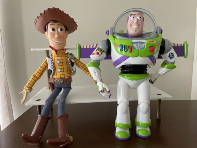 Toy Story Talking Pull String Woody & Buzz Lightyear~Both Working~Disney/Pixar