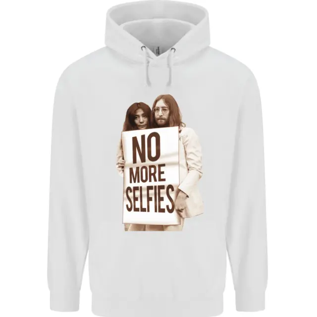No More Selfies Funny Camer Photography Mens 80% Cotton Hoodie