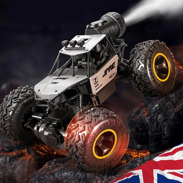 Mist Racing Remote Car 1/18 OFF-ROAD RC Car with Spray Mist and Lights High Speed Remote ...