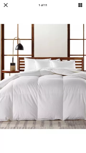Brand NewHotel Collection European Goose Down Heavy Weight White F/Q Comforter